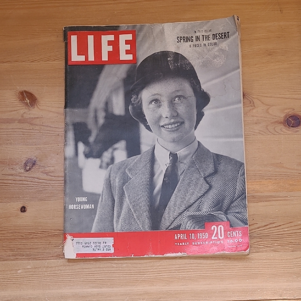 Vintage LIFE Magazine - April 10, 1950